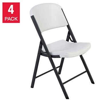 costco lifetime folding chairs.